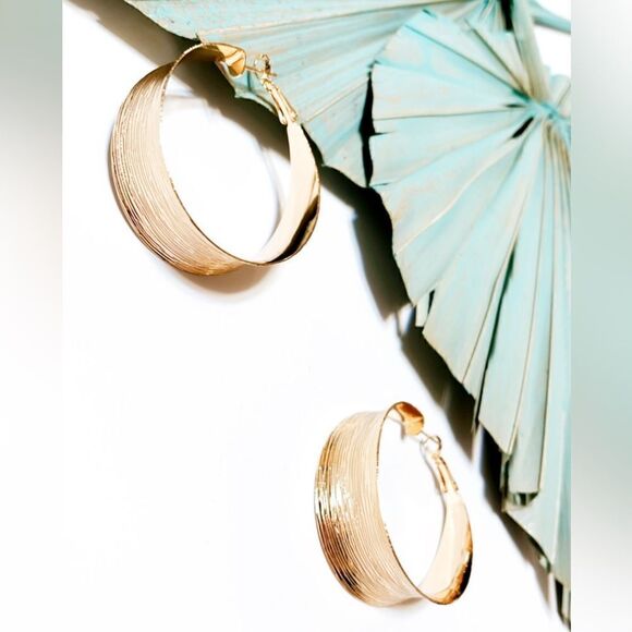 Hoop earrings #113 - Picture 4 of 6